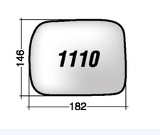 Per Nissan Terrano II Vetro di