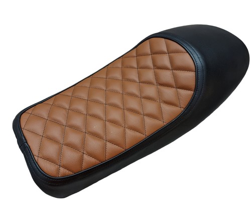 Sella moto vera - , pelle