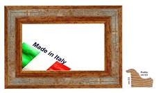 Cornice Oro e Avorio in legno per dipinti,quadri, stampe Misura cm 80x130