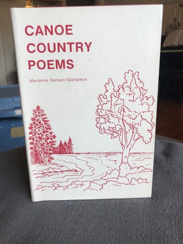1974 canoe country poems - canoe,
