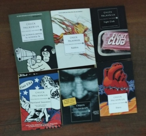 Lotto libri chuck palahniuk - libri,