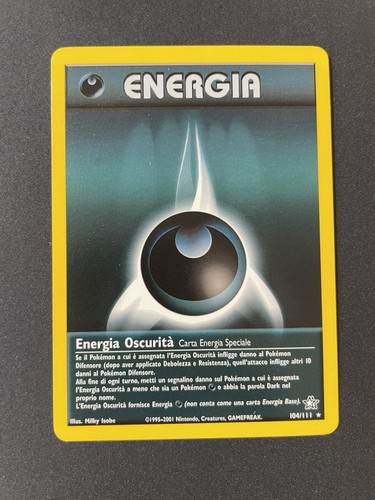 Pokemon energia oscurità neo - energia,