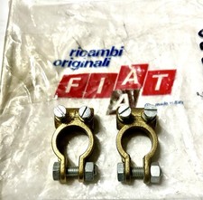 COPPIA MORSETTI BATTERIE PER