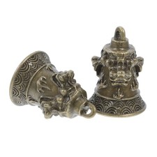 2 pezzi in ottone campanelli