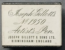 Scatola pennini Joseph Gillott