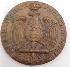 CARICAT ! VOLOIRE ! 1974 BATTERIA A CAVALLO 1917.1927 - MEDAGLIONE GR 391,75