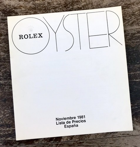 Rolex price list spain - '81,