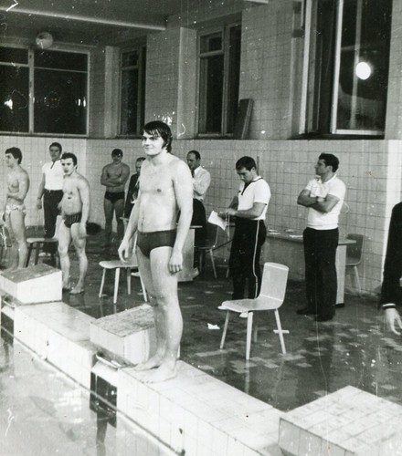 Squadra nuotatori senza - squadra,