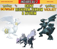 ✨SHINY RESHIRAM, ZEKROM &