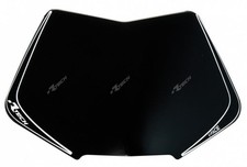 RACETECH - RICAMBIO TABELLA PORTANUMERO MASCHERINA V-FACE - NERO