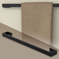 Porta asciugamani 62cm argento