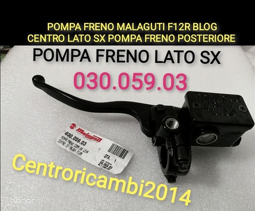 Pompa freno malaguti f12r ciak - freno,