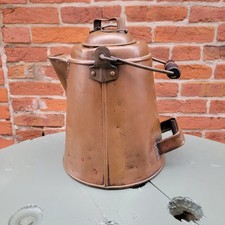 Antica caffettiera cowboy rame