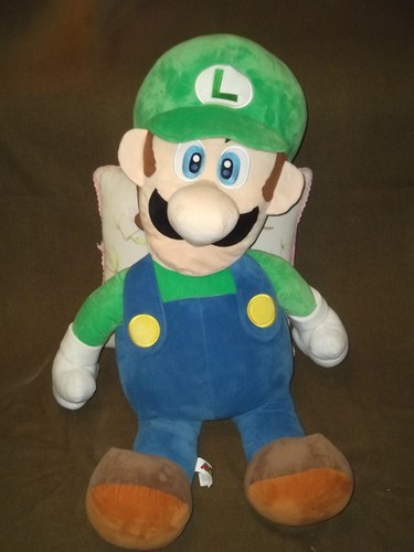 Grande pupazzo peluche luigi - pupazzo,