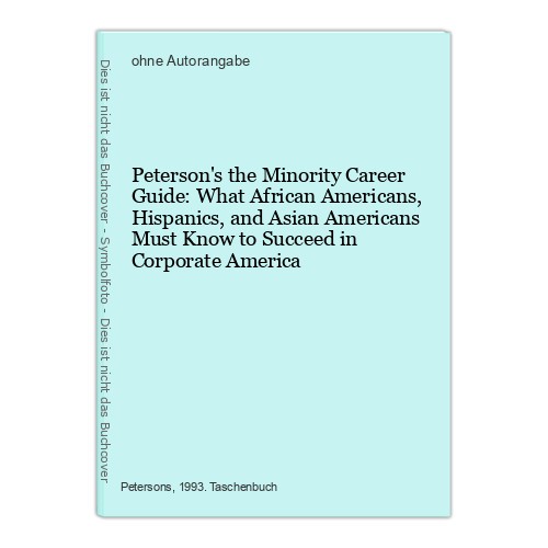 Peterson the minority career - peterson's,