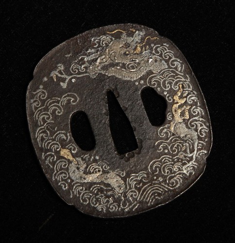 Japanese katana tosogu tsuba - japanese,