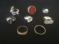 LOTTO ANELLI ARGENTO(PRESENZA