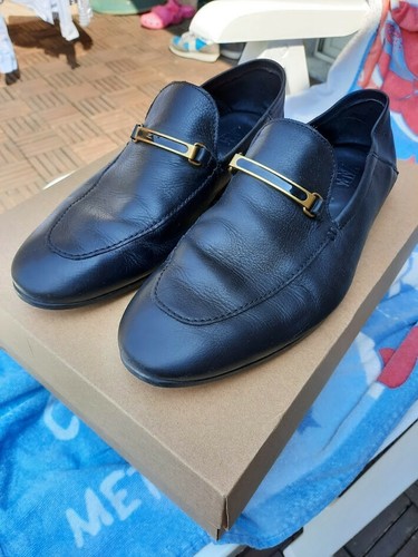 Scarpe mocassino pelle nera - scarpe,