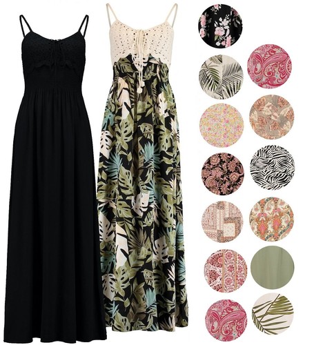 Maxi abito donna hailys - maxi,