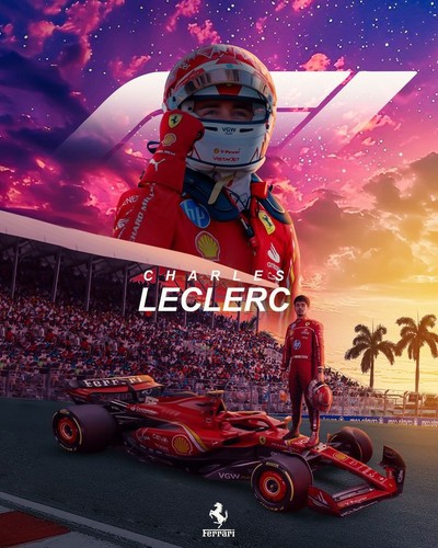Leclerc formula ferrari - f1, 1