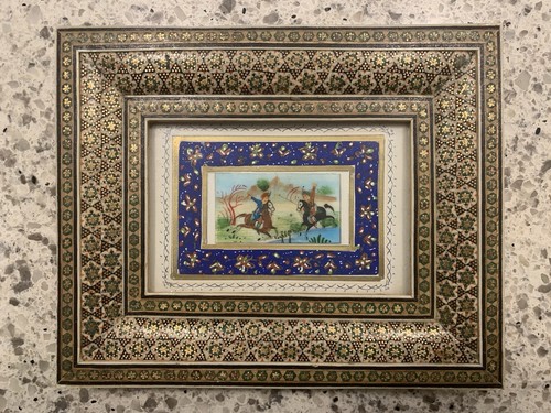 Quadro miniatura persiano