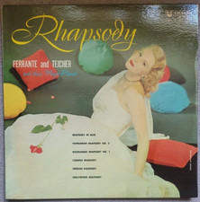 FERRANTE AND TEICHER and Their Magic Pianos Rhapsody Urania UR 8011 EX/VG+