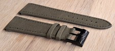 BREITLING AVENGER CINTURINO WATCH STRAP - mm.23/20 BLACK BUCKLE