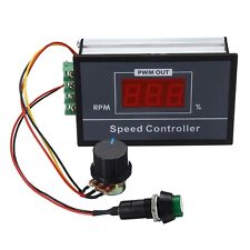 Regolatore di Velocità per Motore DC 12V-48V con Controllo e Display Digitale