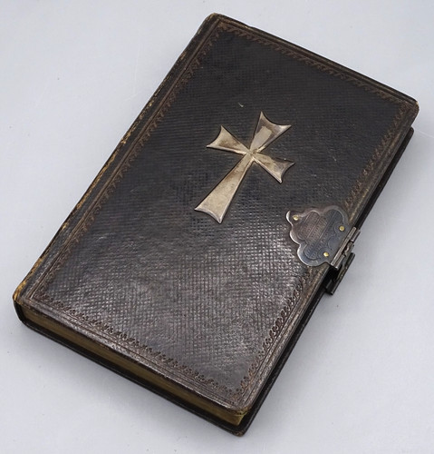 Antico libro preghiere e - antico,