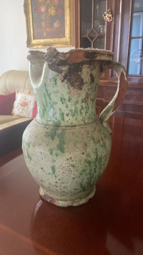 Brocca terracotta antica - brocca,