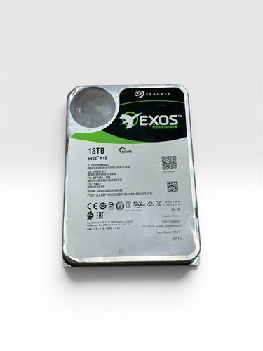 Seagate exos x18 - tb, sata