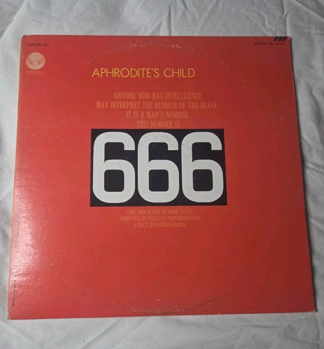 Aphrodite child 666 2lp - aphrodite’s,