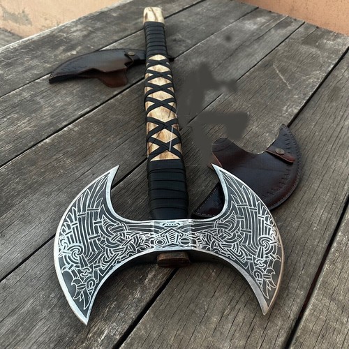 Ascia doppio taglio tomahawk - a,