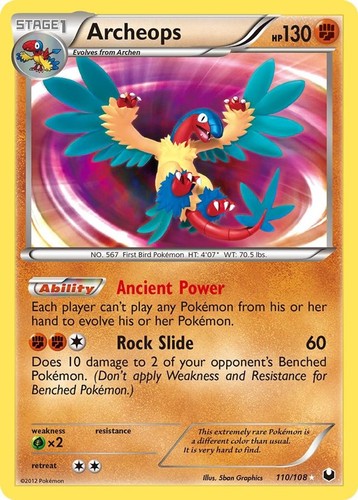 Archeops 110 108 pokemon - 110/108,