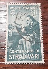 Regno 1937 Uomini Illustri - Stradivari  - 2,55+2  annullo autentico CERTIFICATO
