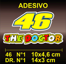 Adesivi Sticker VALENTINO ROSSI 46 | DUCATI HONDA YAMAHA SIMONCELLI 58 SIC VR46
