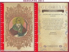 C48  SANTINO HOLY CARD S. SAN CLAUDIO VESCOVO ABATE DI CONDAT 6 GIUGNO