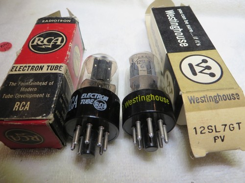 Radio tubes two - radio, rca