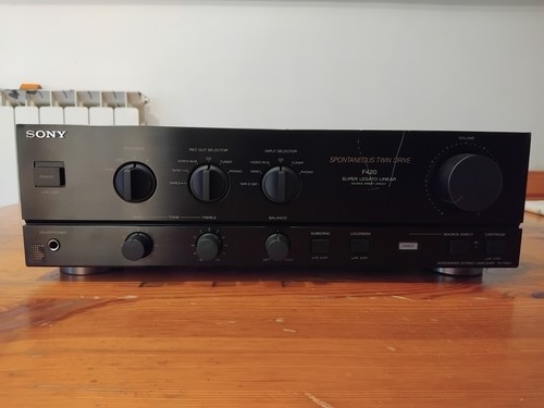 Amplificatore sony 420 - amplificatore, f