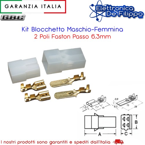 Kit blocchetto maschio femmina - blocchetto, maschio-femmina