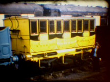 Super 8mm color SILENT 200'' amateur film "OLD FASHIONED TRAINS" 1978