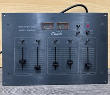 Mixer audio microfono vintage
