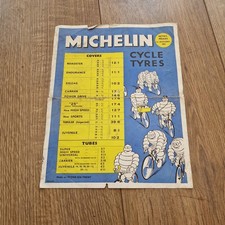 Vintage Michelin Tyres Cycle