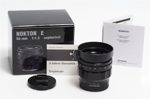 Voigtländer sony e nokton - voigtländer, f.