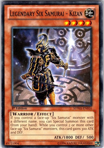 Legendary six samurai kizan - -,