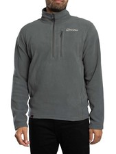 Berghaus Uomo Pile Polartec Prism Micro Half Zip, Grigio
