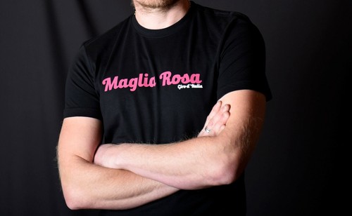 Maglia rosa maglietta - |,