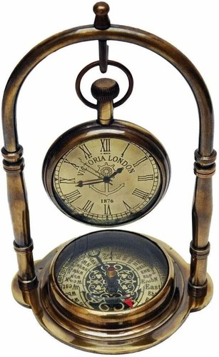 Antico orologio scrivania - antico,