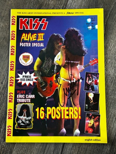 Kiss poster fanzine - fanzine, magazine