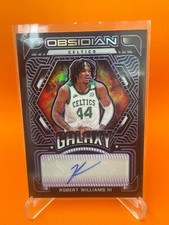 2021 Panini Obsidian Galaxy E/E Purple Robert Williams III AUTO /75 MBA AUTH